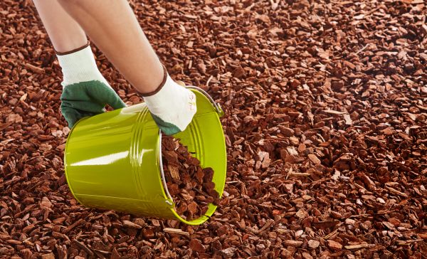 Wood Chip Landscaping in Redwood City
